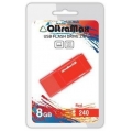Флеш-накопитель USB  8GB  OltraMax  240  красный